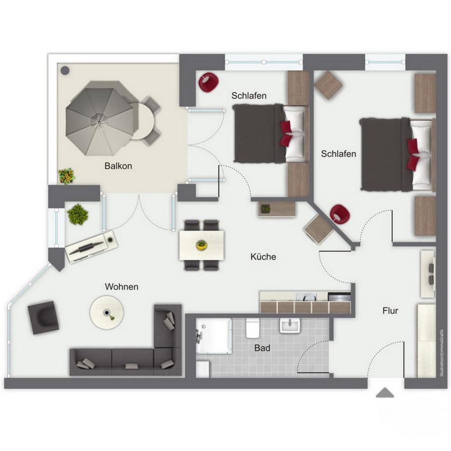 בולטנהאגן Duenenblick Wohnung 07 מראה חיצוני תמונה